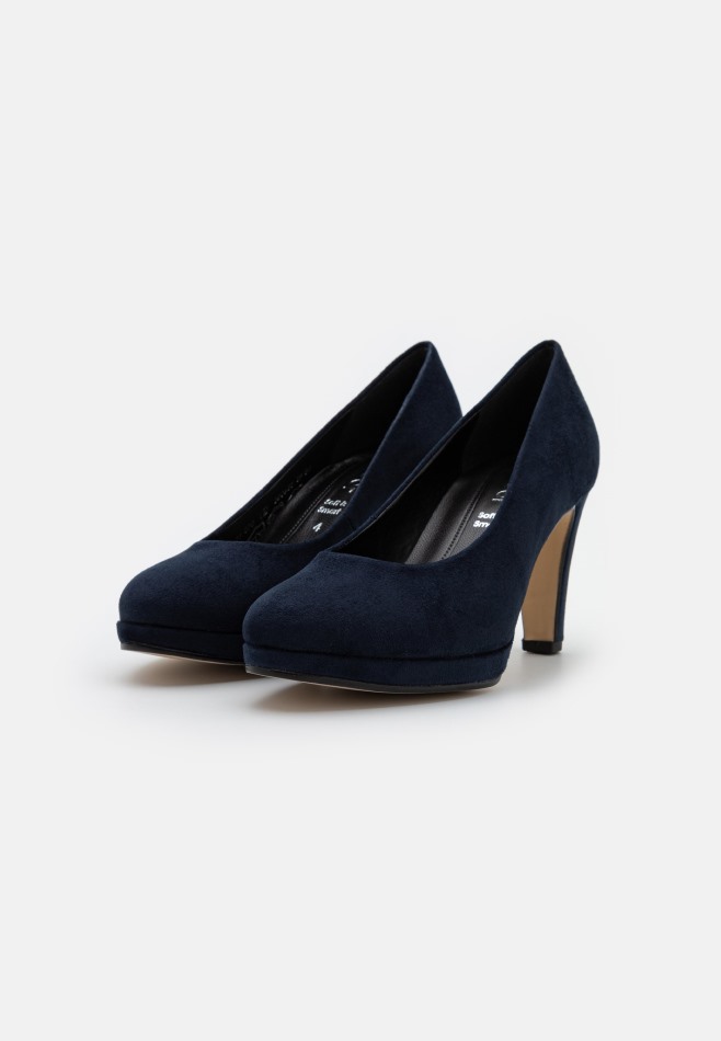 Gabour | Talons Hauts Dunkelblau Exclusifs